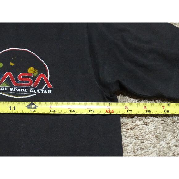 Vtg 80s NASA Kennedy Space Center Single Stitch T-Shirt Space Shuttle Graphic Sm - Picture 6 of 8